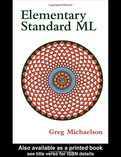 Stock image for Elementary Standard ML for sale by Reuseabook