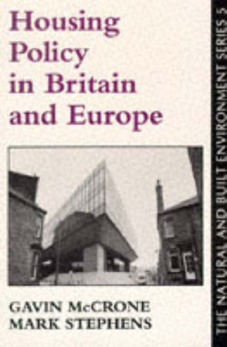 Beispielbild fr The Natural and Built Environment Series : Housing Policy Britain & Europe zum Verkauf von Anybook.com