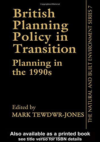 9781857284225: British Planning Policy