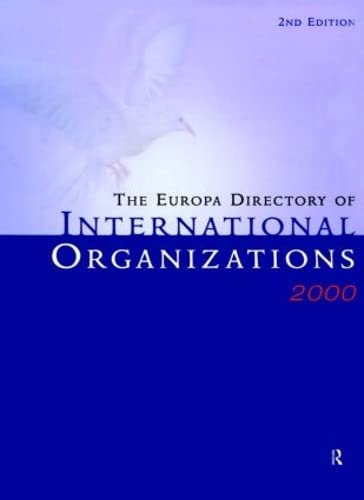 Stock image for The Europa Directory of International Organizations for sale by Revaluation Books