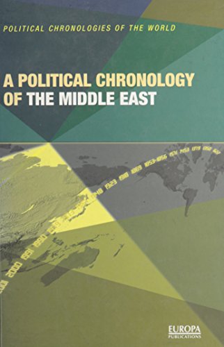 Imagen de archivo de A Political Chronology of the Middle East a la venta por Better World Books