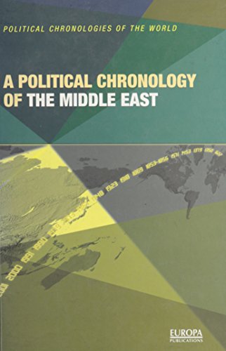 Stock image for A Political Chronology of the Middle East for sale by Better World Books