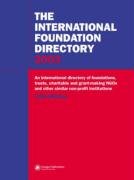 Stock image for The International Foundation Directory 2003 for sale by Mispah books