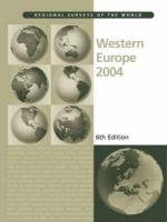 Stock image for Western Europe 2004 (Regional Surveys of the World) for sale by Chiron Media