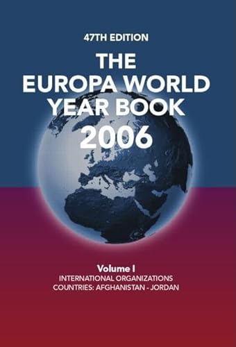Stock image for The Europa World Year Book 2006 for sale by Phatpocket Limited