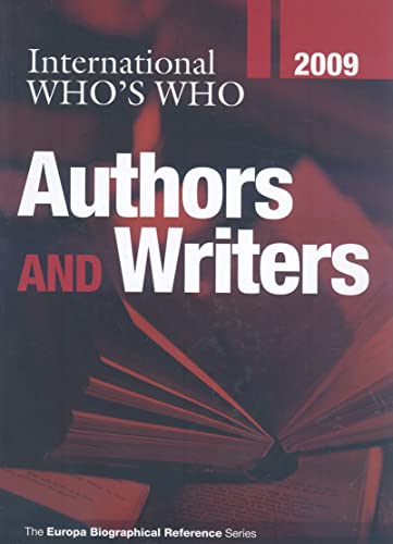 9781857434705: International Who's Who of Authors & Writers 2009