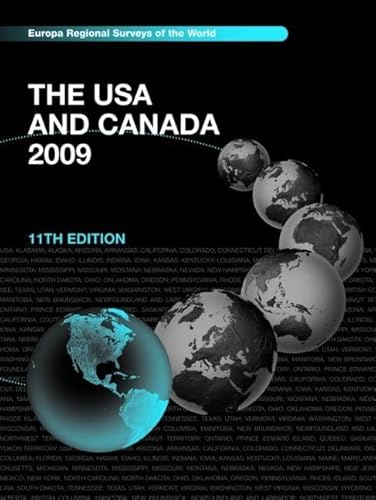 Imagen de archivo de USA and Canada 2009 (Europa Regional Surveys of the World) a la venta por Chiron Media