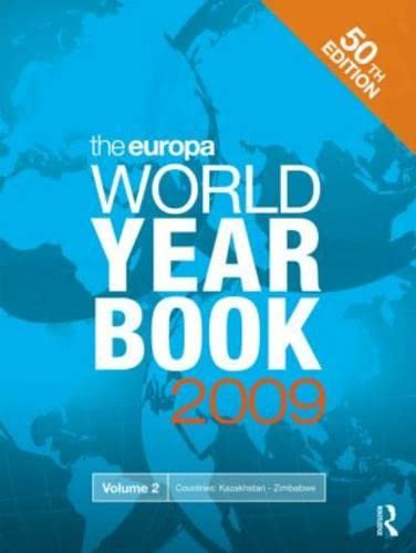 Stock image for The Europa World Year Book 2009 for sale by Phatpocket Limited