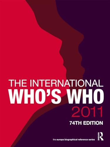The International Who`s Who 2011