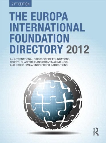 Stock image for The Europa International Foundation Directory 2012 for sale by medimops