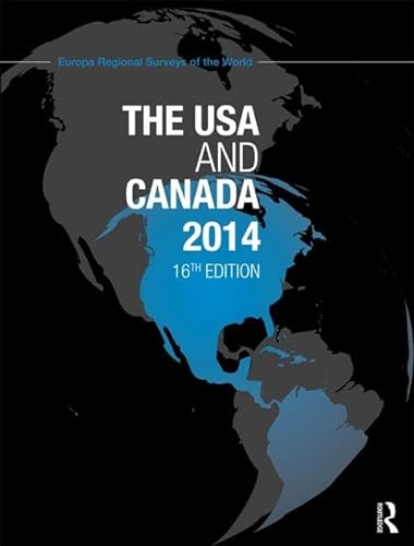 9781857437027: The USA and Canada 2014 (The Europa Regional Surveys of the World)