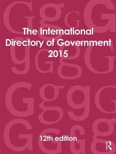 Stock image for The International Directory of Government 2015 for sale by Chiron Media