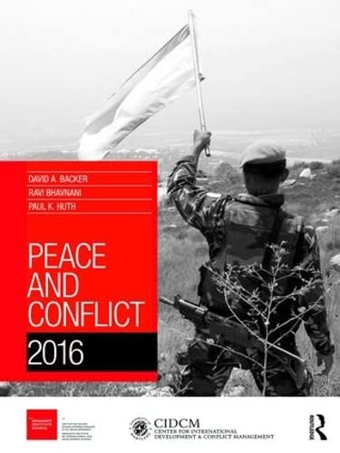Imagen de archivo de Peace and Conflict 2016 a la venta por Revaluation Books