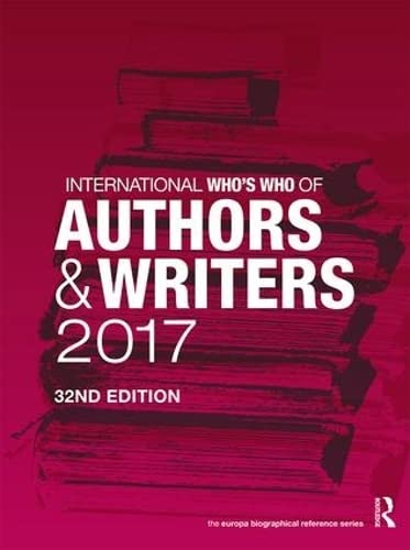 Beispielbild fr International Who's Who of Authors and Writers 2017 zum Verkauf von Anybook.com