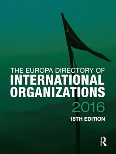 Stock image for The Europa Directory of International Organizations 2016 for sale by Chiron Media