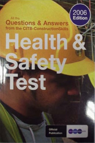 Imagen de archivo de HEALTH SAFETY TEST 2006 BOOK (Health and Safety Test Book) a la venta por WorldofBooks