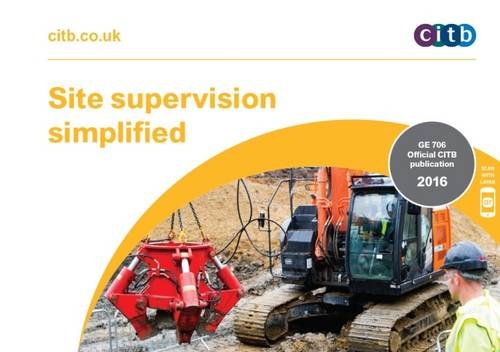 Stock image for Site Supervision Simplified: GE 706/16 2016 for sale by Brit Books