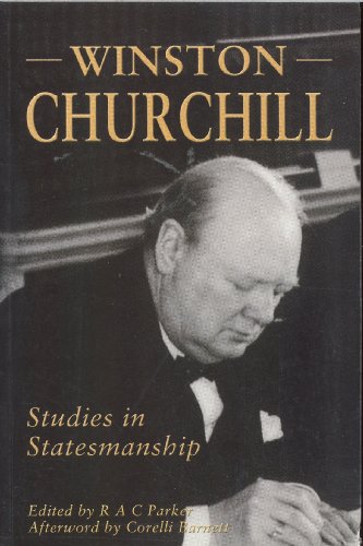 9781857533514: Winston Churchill: Studies in Statesmanship