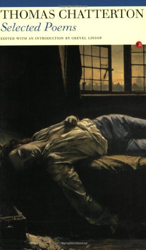 Stock image for Selected Poems: Thomas Chatterton for sale by MusicMagpie