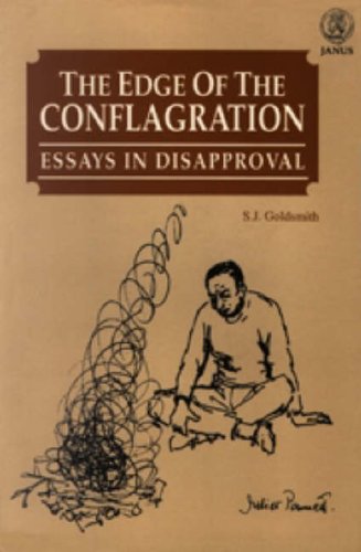 Beispielbild fr The Edge of the Conflagration: Essays in Disapproval zum Verkauf von Books From California