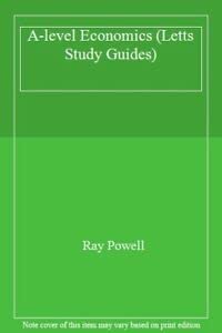Stock image for A-level Economics (Letts Educational A-level Study Guides) for sale by Discover Books