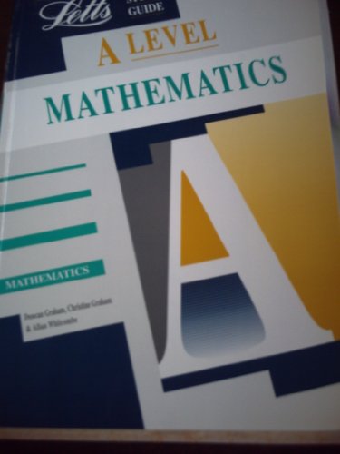 Beispielbild fr A-level Mathematics (Letts Educational A-level Study Guides) zum Verkauf von AwesomeBooks
