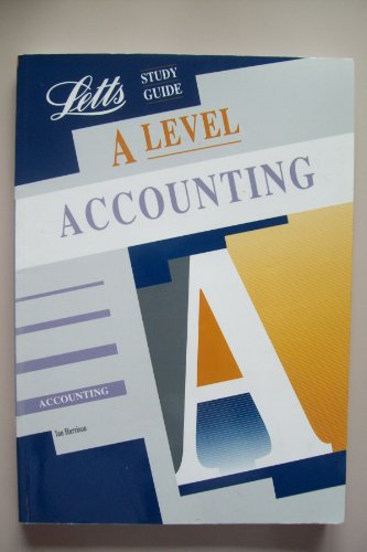 9781857583908: A-level Study Guide Accounting (Letts Educational A-level Study Guides)