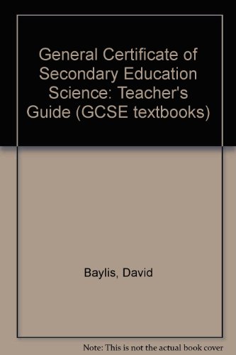 Beispielbild fr General Certificate of Secondary Education Science (GCSE Textbooks) zum Verkauf von Phatpocket Limited