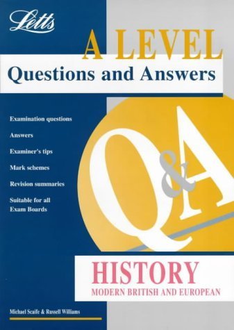Beispielbild fr A Level Questions and Answers: History (Modern British and European) zum Verkauf von medimops