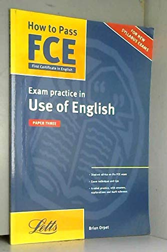 Imagen de archivo de Use of English (How to Pass the New Cambridge First Certificate in English) a la venta por WorldofBooks