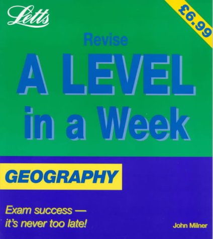 Stock image for Geography (Revise A-level in a Week S.) for sale by WorldofBooks