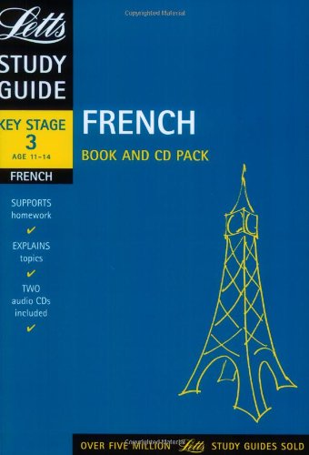 Stock image for Key Stage 3 Study Guide: Age 11-14 French (Book and CD Pack) (Letts Revise Key Stage 3) for sale by WorldofBooks