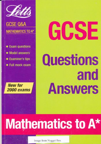 9781857589597: GCSE Questions and Answers Mathematics to 'A' Star (GCSE Questions & Answers)