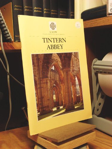 9781857600360: Cadw Guidebook: Tintern Abbey (Cadw Guidebook) (CADW Guidebooks)