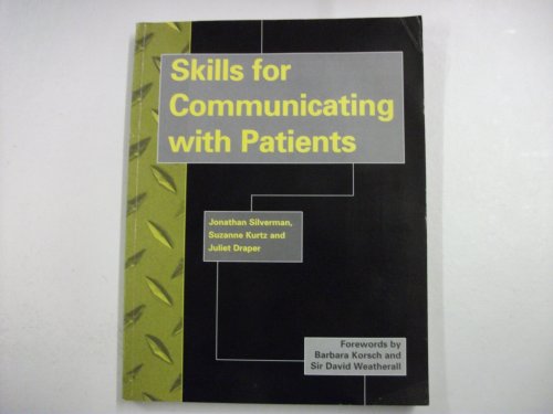 Beispielbild fr Skills for Communicating with Patients zum Verkauf von AwesomeBooks