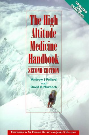 Beispielbild fr The High Altitude Medicine Handbook zum Verkauf von HPB-Red