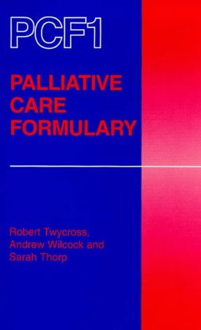 9781857752649: Palliative Care Formulary