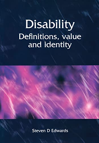 Beispielbild fr Disability: Definitions, Value and Identity zum Verkauf von WorldofBooks