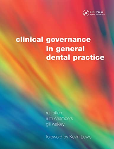 Beispielbild fr Clinical Governance in General Dental Practice zum Verkauf von WorldofBooks