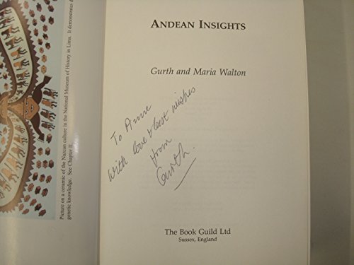 Beispielbild fr Andean Insights zum Verkauf von best books