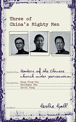 9781857924930: Three of China's Mighty Men