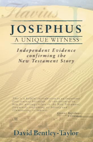 Beispielbild fr Josephus: a Unique Witness zum Verkauf von WorldofBooks