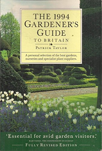 Stock image for GARDENERS GUIDE TO BRITAIN1994 for sale by AwesomeBooks