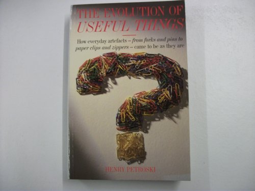 Imagen de archivo de EVOLUTION OF USEFUL THINGS a la venta por WorldofBooks