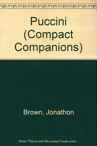 Stock image for Compact Companions: Puccini (Compact Companions) for sale by MusicMagpie