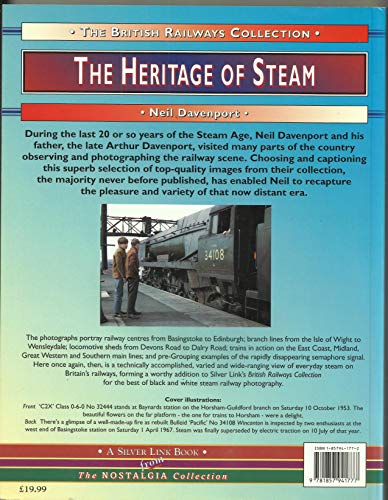 Imagen de archivo de The Heritage of Steam: A Family Railway Album of Classic Steam Images (British Railways Collection) a la venta por AwesomeBooks