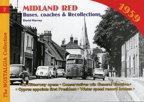 Midland Red (Buses, Coaches & Recollections) (9781857943016) by David Harvey