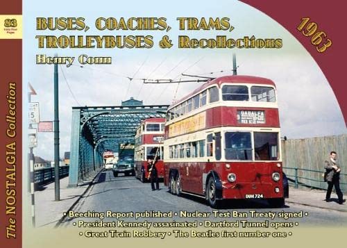 Imagen de archivo de Buses, Coaches, Trams and Trolleybus Recollections 1963 83 a la venta por PBShop.store US