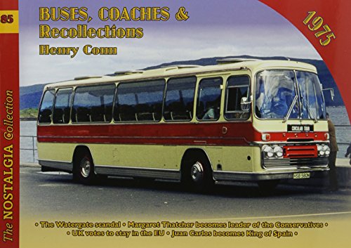 Imagen de archivo de Buses, Coaches &amp; Recollections 1975 a la venta por Blackwell's