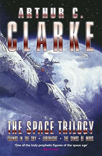 Stock image for Space Trilogy: Three Early Novels: "Islands of the Sky", "Earthlight", "The Sands of Mars" (GOLLANCZ S.F.) for sale by Reuseabook